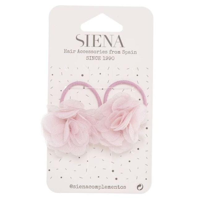 Przejdź do produktu Gumki do włosów dla dziewczynki kwiatki Siena ecru