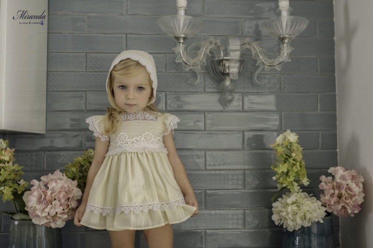 Sukienka Bloomers Bonetka Miranda SS21 Yellow Dress 141VBG