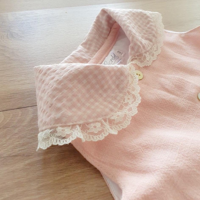 Przejdź do produktu Sukienka retro rossa lace koronka dziecięca