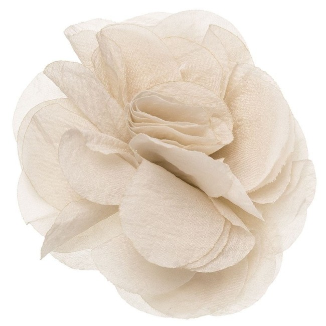 Przejdź do produktu Spinka peonia flower beżowa