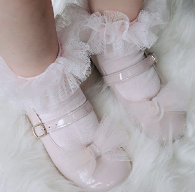 Przejdź do produktu Skarpetki tiul różowe Condor *500