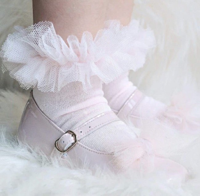 Przejdź do produktu Skarpetki tiul różowe Condor *500