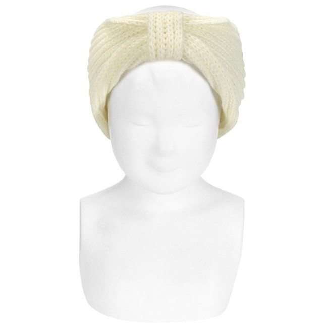 Przejdź do produktu Turban opaska ecru Condor *303