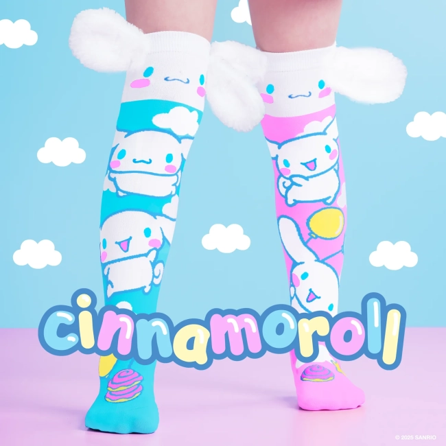 Przejdź do produktu Podkolanówki skarpetki dziecięce Cinnamoroll MADMIA 