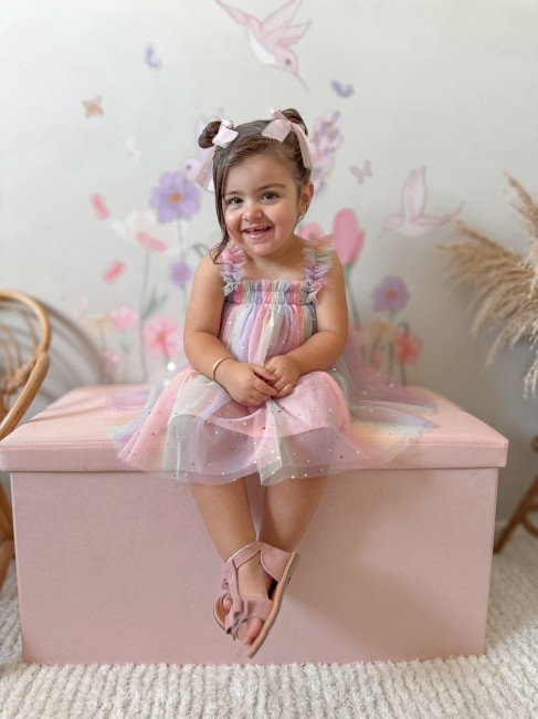 Przejdź do produktu Sukienka tiulowa dla dziewczynki Stars and Moon Sparkle Tutu 