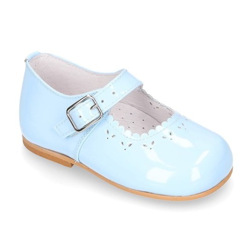 BUTY BALETKI BŁĘKIT OKAASPAIN
