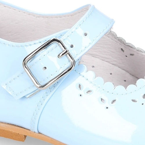 BUTY BALETKI BŁĘKIT OKAASPAIN