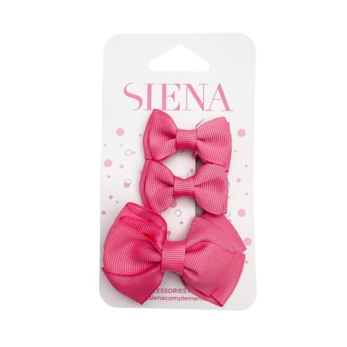 Spinki zestaw kokardki coral Siena
