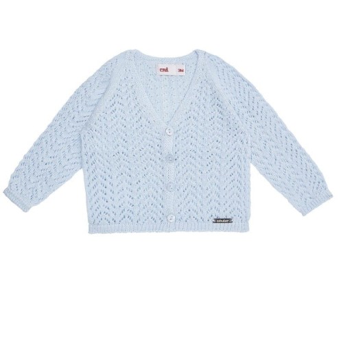 Sweterek ażurowy baby blue Condor *410