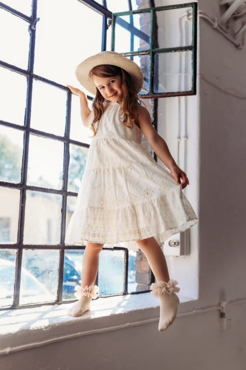 Skarpetki Tiulowe Tutu Beż Mama's Feet