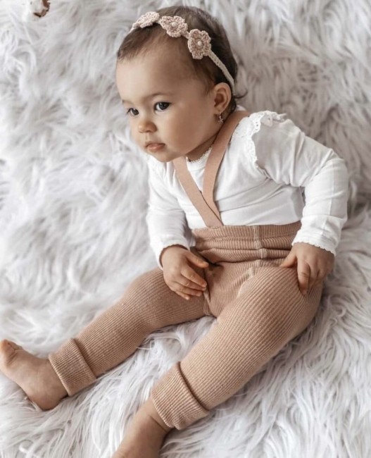 Przejdź do produktu Legginsy na szelkach Condor beżowe *935