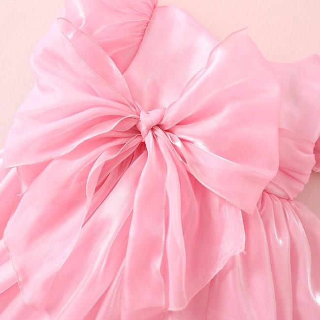 Przejdź do produktu Sukienka dreamy tiulowa dla dziewczynki różowa wesele 