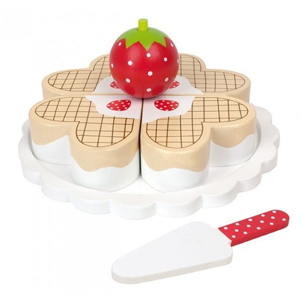 Przejdź do produktu Drewniany waflowy tort