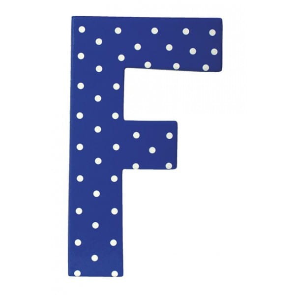 Przejdź do produktu Litera F - dekoracja na ścianę