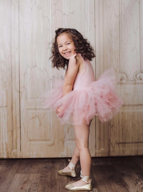 Przejdź do produktu Sukienka tutu balet brudny róż dziecięca DOLLY BY LE PETIT TOM