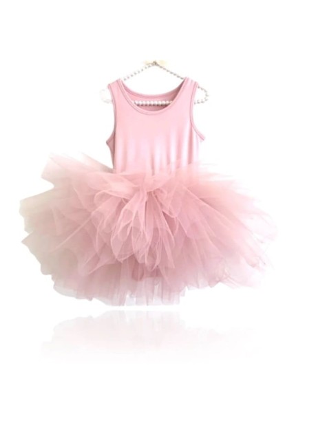 Przejdź do produktu Sukienka tutu balet brudny róż dziecięca DOLLY BY LE PETIT TOM