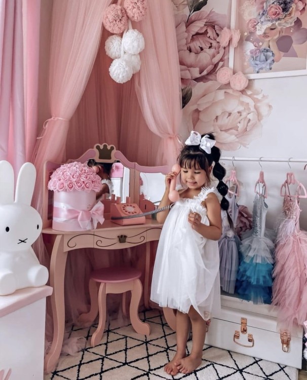 Sukienka tiulowa biała dziecięca WAY TUTU DRESS DOLLY BY LE PETIT TOM