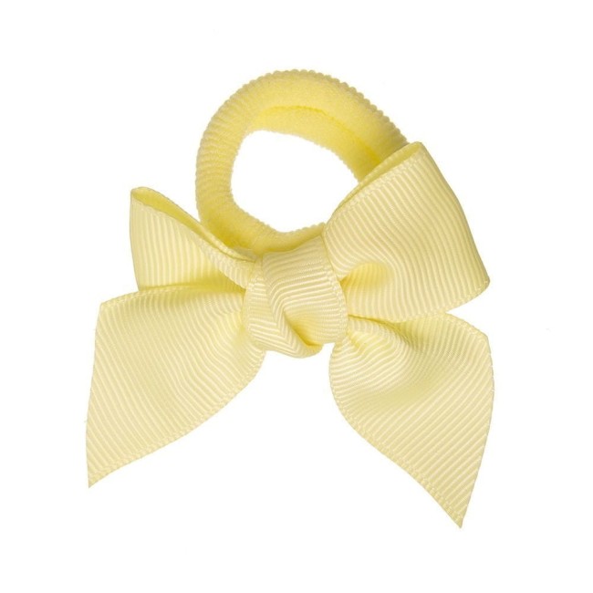 Przejdź do produktu Gumka do włosów kokardka żółta Siena