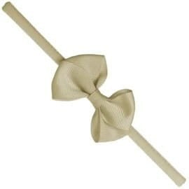Opaska kokarda dziecięca little bow beż Siena