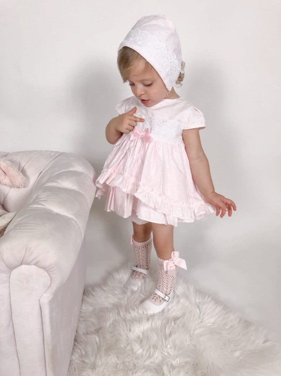 SUKIENKA RÓŻOWA BONETKA MIRANDA