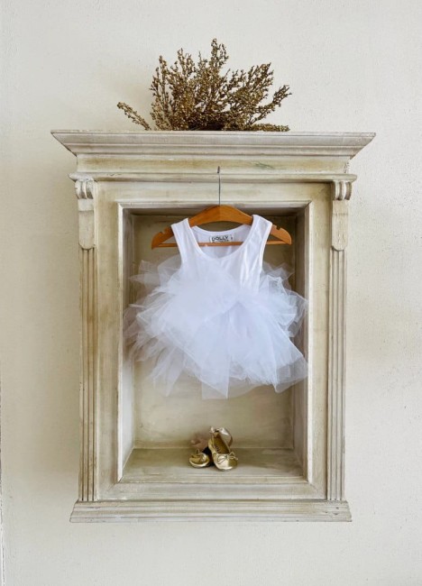 Przejdź do produktu Sukienka tutu balet biała dziecięca DOLLY BY LE PETIT TOM