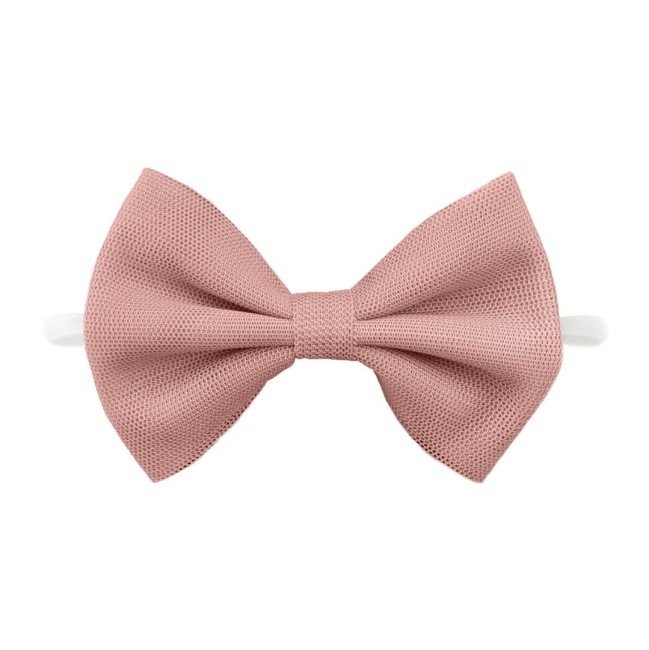 Przejdź do produktu Opaska z kokardą wenecki róż manufaktura falbanek