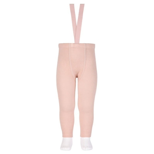 Legginsy na szelkach Condor nude *914