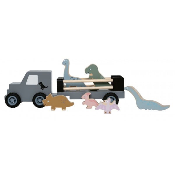 Przejdź do produktu Drewniany samochód jeep dinozaury Jabadabado