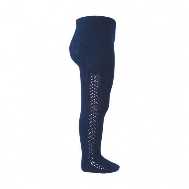 Przejdź do produktu Rajstopy openwork navy blue Condor *480