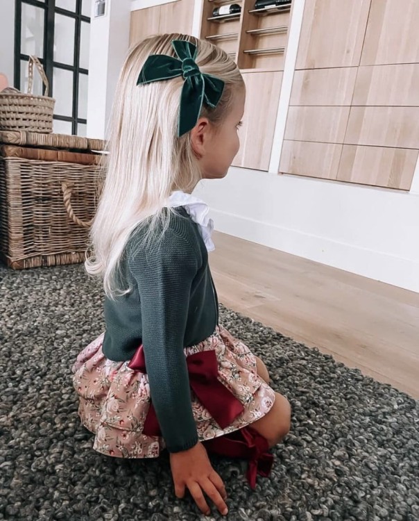 BLOOMERS BURGUNDY FLOWERS