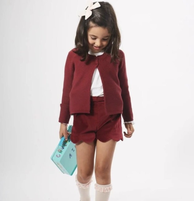 Przejdź do produktu Kardigan bordo Condor *575