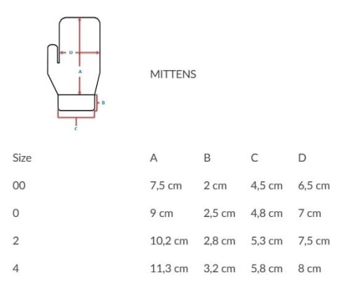 Rękawiczki dziecięce Condor one-finger brudny róż *526