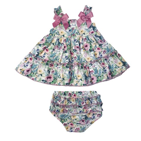 SUKIENKA BABY FLOWERS MIRANDA BLOOMERS