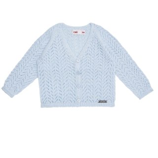 Sweterek ażurowy baby blue Condor *410