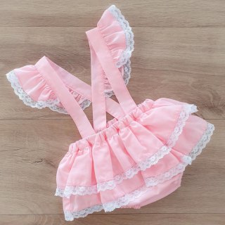 Rampers dla dziewczynki różowy candy pink bloomers