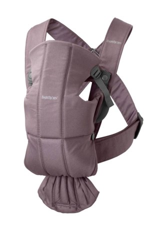 BABYBJORN MINI Cotton - nosidełko, Ciemnopurpurowy