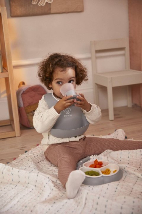 BABYBJORN - Zestaw obiadowy Dinnerware, 8 szt. - Grey