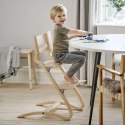 LEANDER - krzesełko do karmienia CLASSIC™, naturalne + barierka, naturalna + tacka, biała - ZESTAW