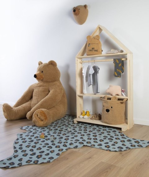 Childhome Pluszowy pojemnik na zabawki 30 x 30 x 30 cm Teddy Bear