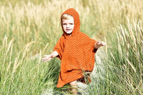 Filibabba Poncho Zigzag Rust