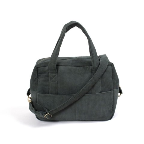 Filibabba Torba Nursing bag Sztruks Pine Green