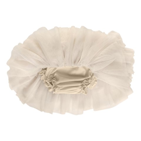 Bloomers tutu beż falbanki tiul Manufaktura