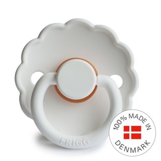 Smoczek FRIGG Daisy Kauczuk Bright White 0-6 miesięcy