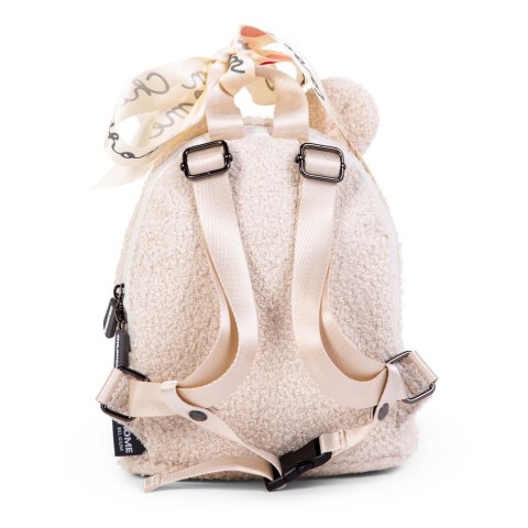 Childhome Plecak dziecięcy My First Bag Teddy Bear White