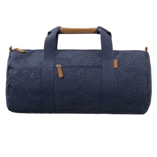 Fresk Torba Weekend bag Złote kropki Indigo