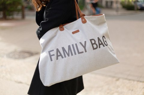 Childhome Torba Family Bag Kanwas Szara