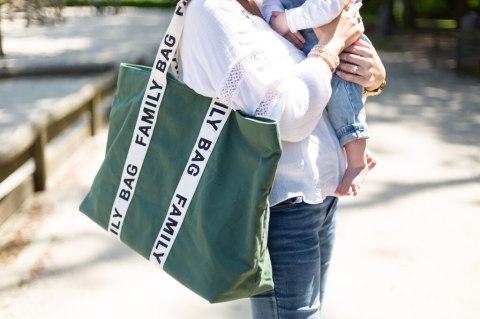 Childhome Torba Family Bag Signature Zielona