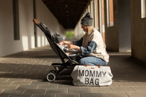 Childhome Torba Mommy bag Kanwas Szara