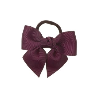 Gumka kokarda Siena bordo hairbow 8cm