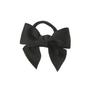 Gumka kokarda Siena czarna hairbow 8cm